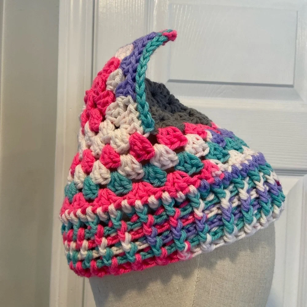 Handmade crochet beanie